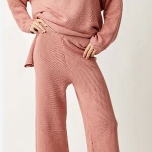 Free People Beach Hailee Sweater Set Size Large